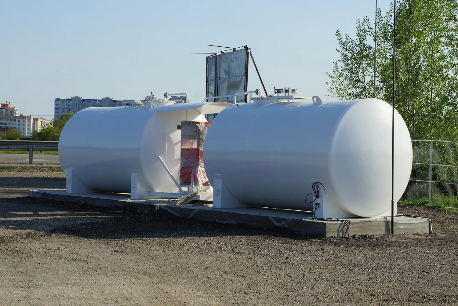 Installation cuve GazoleOrgères